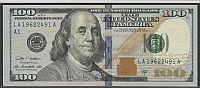 "Birthday Note" 2009A $100 Boston FRN, LA1962 2491A, XF